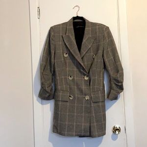 Zara Blazer Grey color, Square Medium